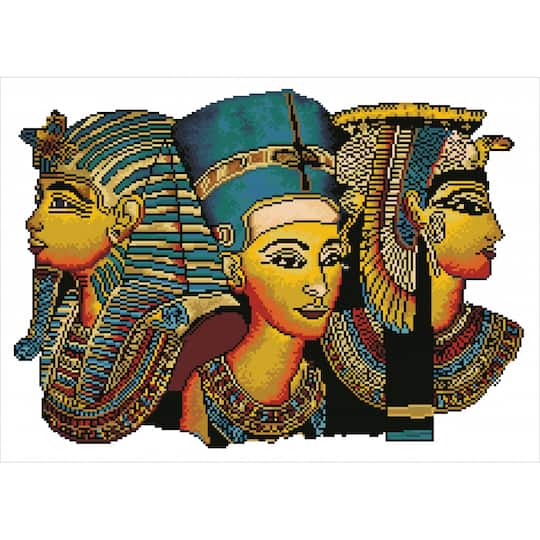 Simply Dotz® Intermediate Egyptian Royalty Diamond Painting Kit